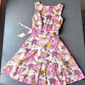 Aranee fit & flare dress